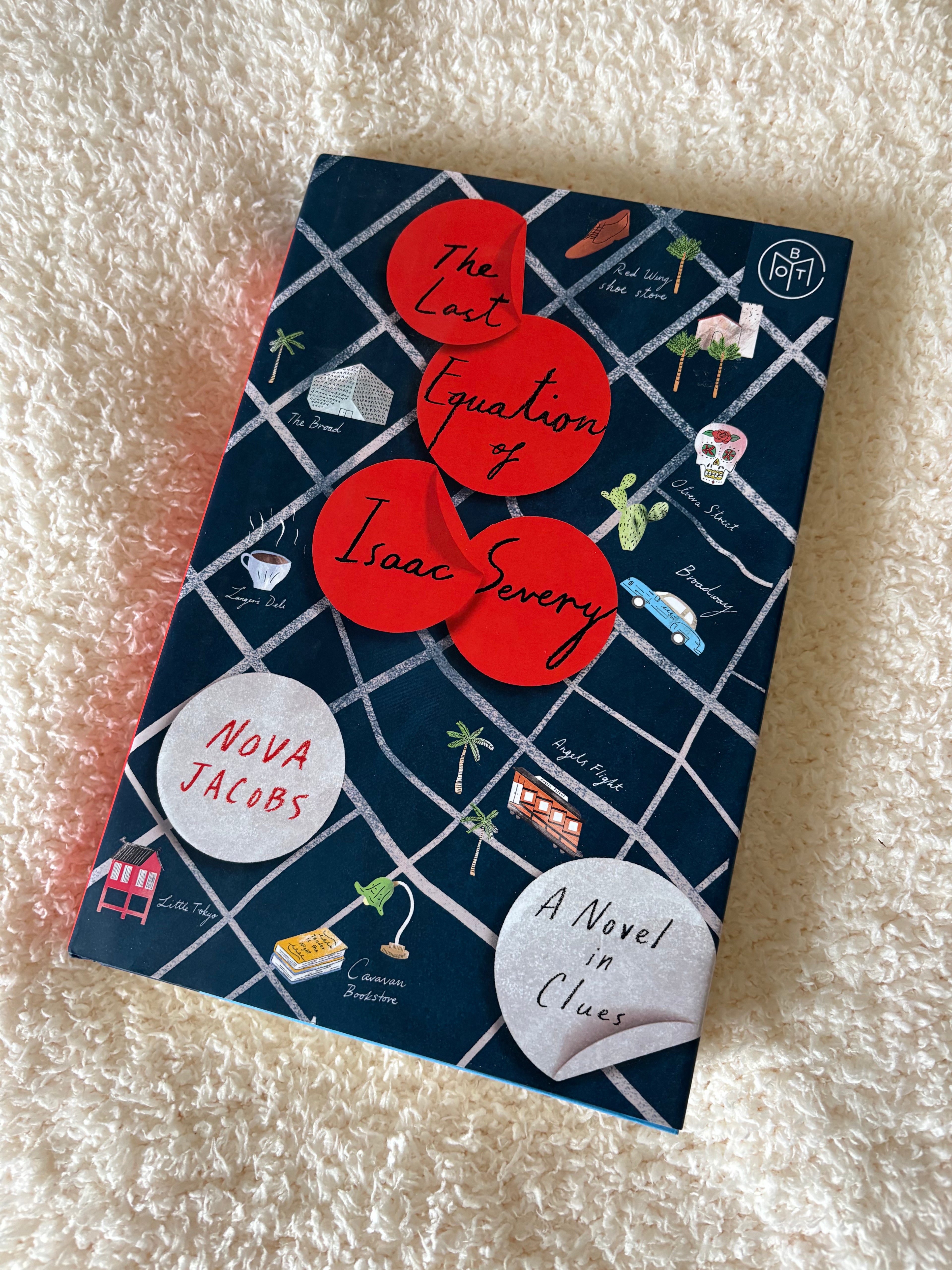 Used Hardback "The Last Equation of Isaac Severy" written by Nova Jacobs